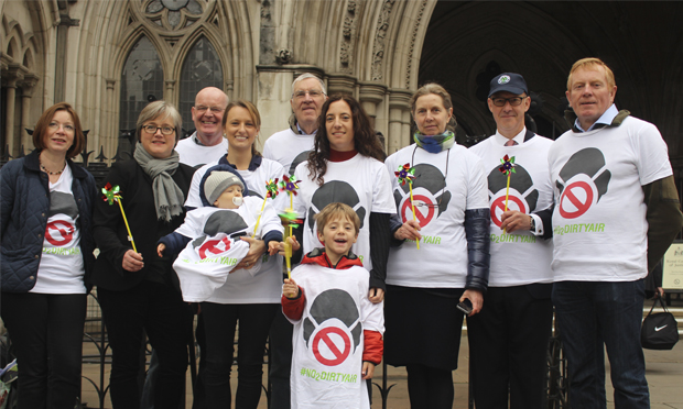 ClientEarth supporters with Caroline Russell