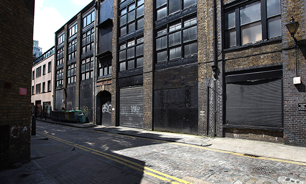 Blossom Street warehouses. Photograph: Simon Mooney