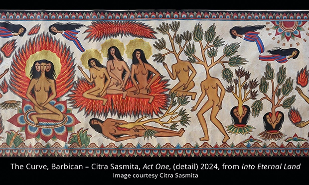 Citra Sasmita, Act One (detail) 2024, from Into Eternal Land